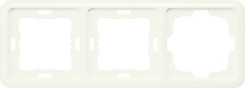 Siemens DELTA profil Rahmen 222x80mm 3-Fach, silber