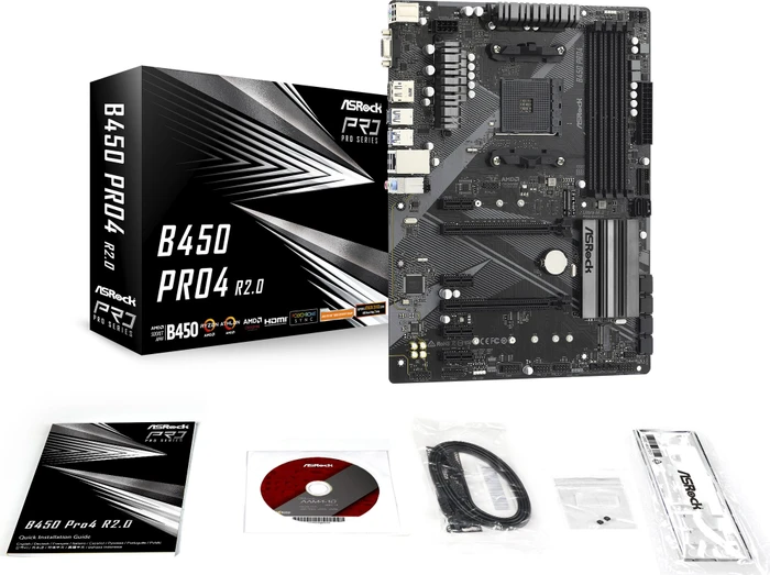 ASRock B450 Pro4 R2.0 (AMD AM4)