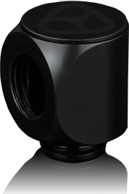 Thermal Grizzly DeltaMate Rotary 90°-Verbinder G1/4", schwarz