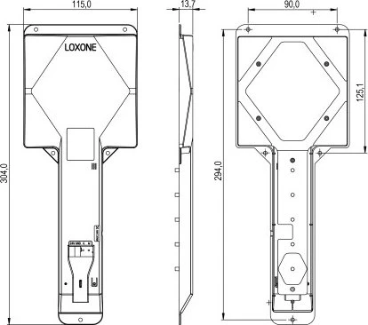Loxone Touch Surface Air
