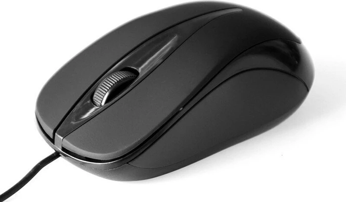 Media-Tech Plano Mouse schwarz, USB