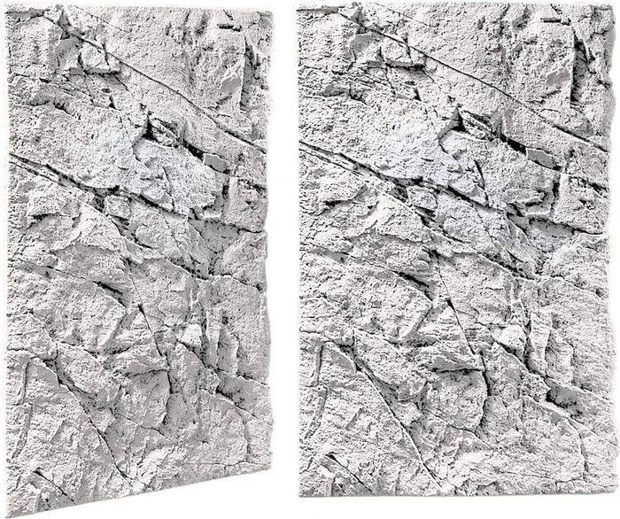 Back to Nature Slimline Rückwand 80A White Limestone