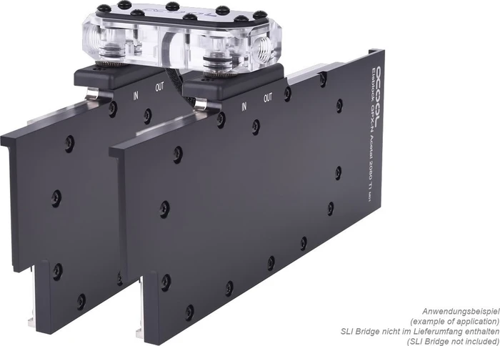 Alphacool Eisblock GPX-N Acetal NVIDIA RTX 2080Ti M01 mit Backplate, schwarz