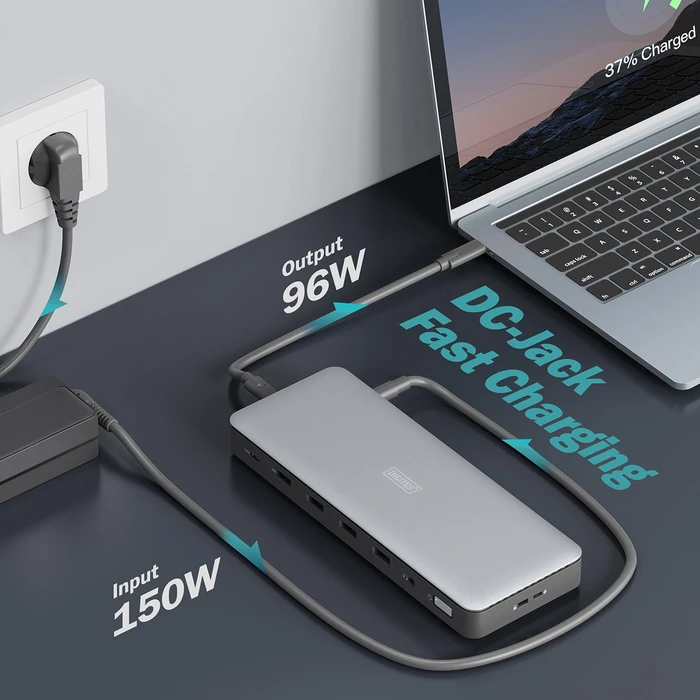 Digitus USB-C Docking Station 13-Port, USB-C 3.1 [Buchse]