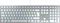 Cherry KC 6000 Slim for Mac-C, silber, USB, UK Vorschaubild