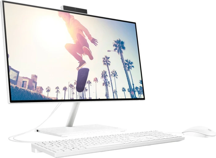 HP All-in-One 24-cb0106ng, Starry White, Ryzen 3 5300U, 8GB RAM, 512GB SSD
