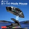 Attack Shark X1 Tri-mode Wireless Gaming Mouse mit Ladestation, schwarz, inkl. Grip Tape, USB/Bluetooth Vorschaubild