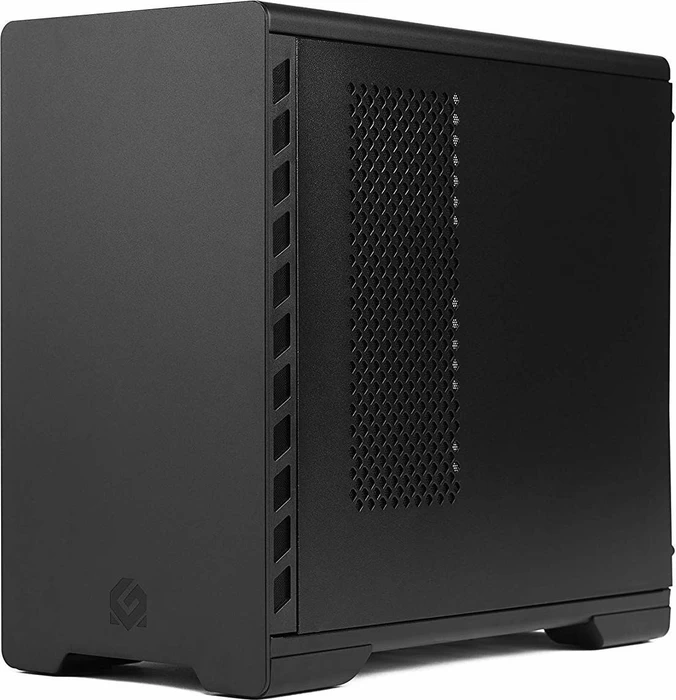 MetallicGear / MagniumGear Neo Mini schwarz, Glasfenster, Mini-ITX