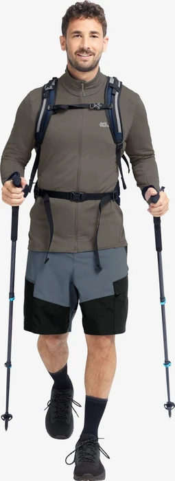 Jack Wolfskin Litestride Funktionsjacke flint (Herren)