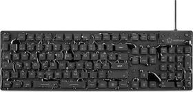 Renkforce Wasserdichte Industrietastatur, IP68, PS/2 & USB, DE (RF-3561816)