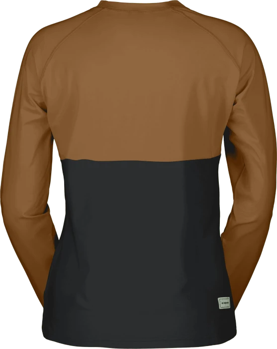 Scott Trail Storm Warm Light LS T-Shirt kurzarm bread brown (Damen)