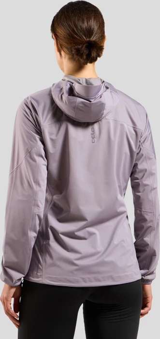 Odlo Waterproof X-Alp Performance Knit Laufjacke gray ridge (Damen)