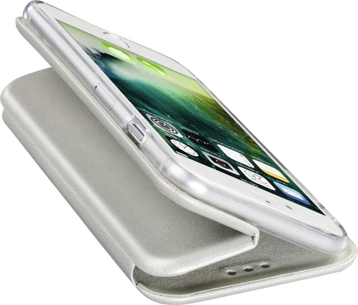 Hama Booklet Curve für Apple iPhone 7/8 silber