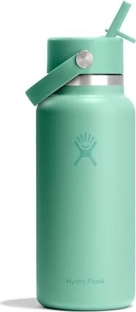Hydro Flask Wide Mouth Flex Straw Cap Isolierflasche 946ml mermaid green