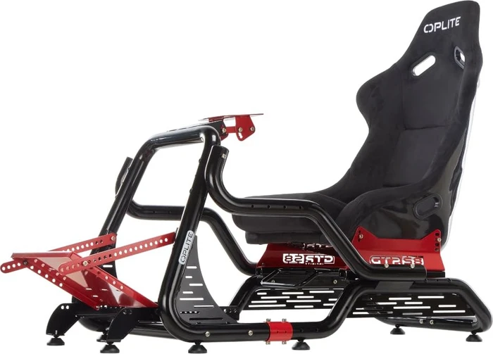 Oplite Cockpit GTR S8 Elite Force Red, schwarz/rot (OP-GTR-EFR(S8))
