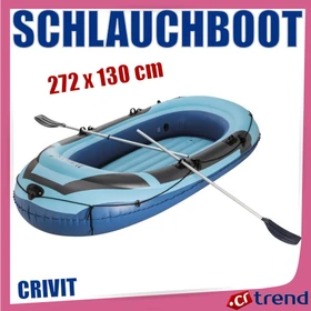Crivit 3-Luftkammer Schlauchboot