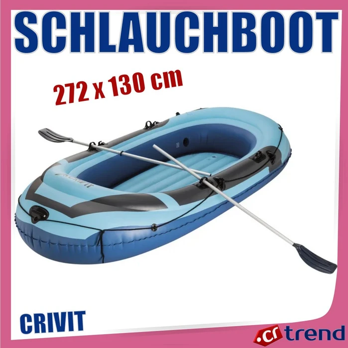 Crivit 3-Luftkammer Schlauchboot