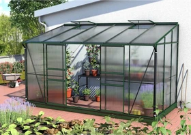 Vitavia Ida 7800 HKP 4mm Anlehngewächshaus smaragd