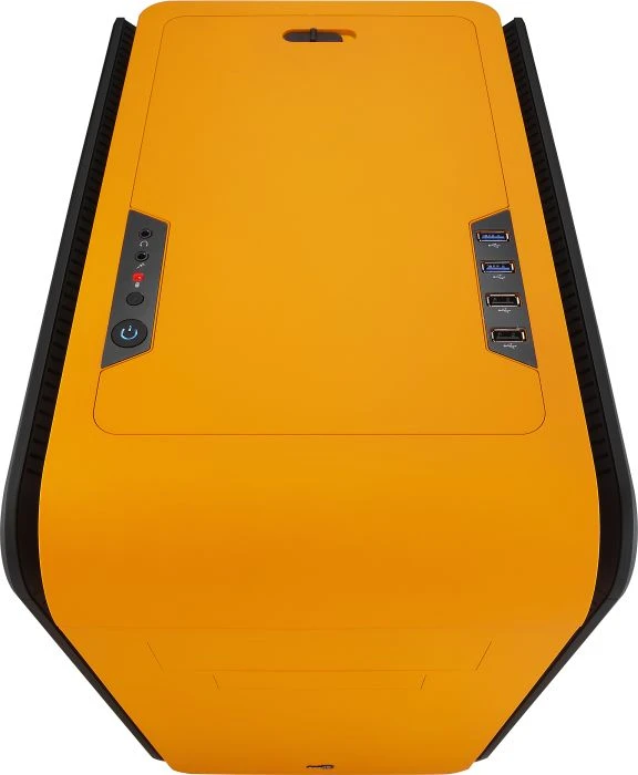 AeroCool DS Cube Orange Window Edition, Acrylfenster