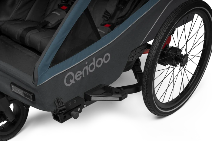 Qeridoo Kidgoo 2 Lite Fahrradanhänger navy blue (Modell 2026)