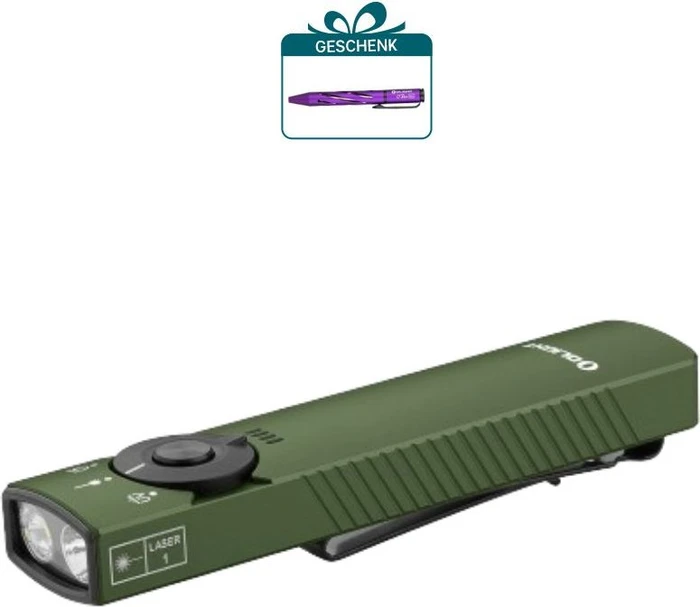 OLight Arkfeld Pro EDC Taschenlampe od green