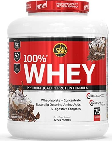 All Stars 100% Whey Protein BCAA 2.27kg