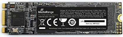 MediaRange MR1022 256GB, M.2 2280 / B-M-Key / SATA