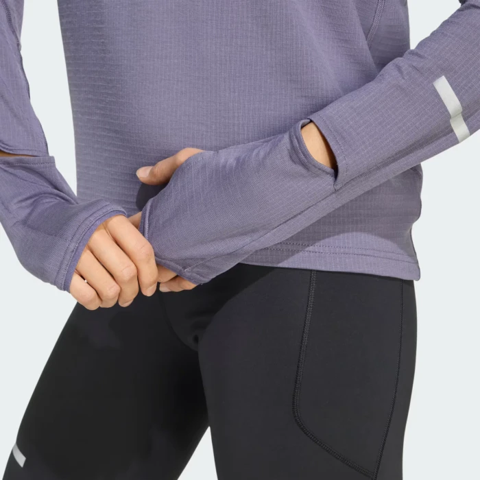 adidas Adi365 Laufshirt langarm preloved violet (Damen)