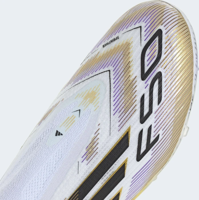 adidas F50 Elite cloud white/core black/gold metallic (Junior)