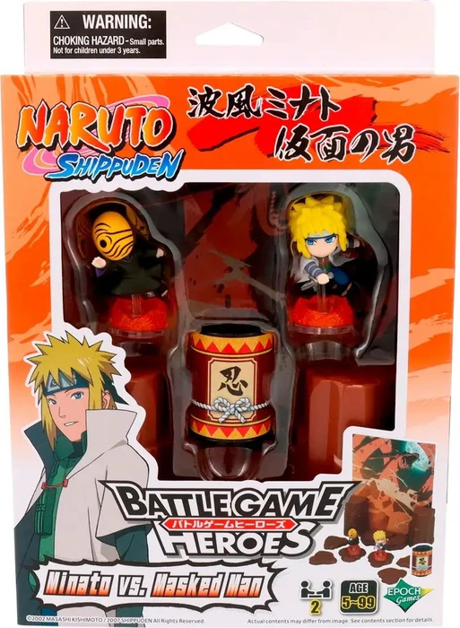 Battlegame Heroes Naruto Shippuden - Minato VS. Masked Man