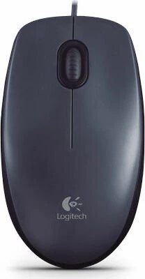 Logitech M100 V1 Optical Mouse schwarz, USB