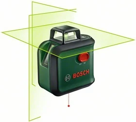 Bosch DIY AdvancedLevel 360 Basic Batterie-Kreuzlaser inkl. Tasche