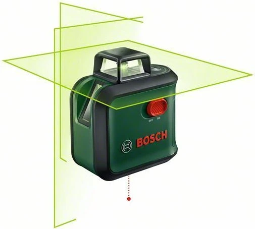 Bosch DIY AdvancedLevel 360 Basic Batterie-Kreuzlaser inkl. Tasche