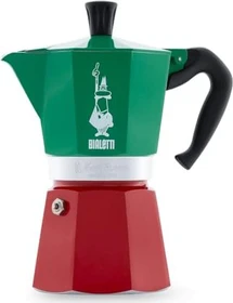 Bialetti Moka Express italia 6 Tassen Espressokanne