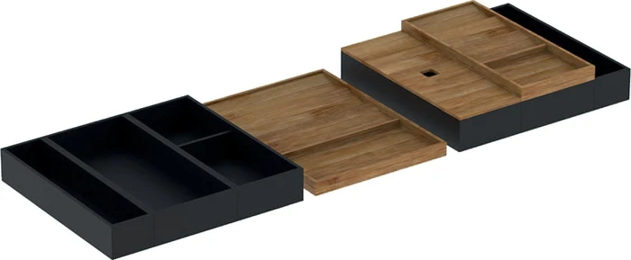 Geberit Set Schubladeneinsätze für obere Schublade 105cm