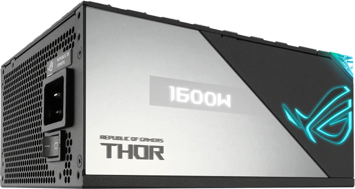 ASUS ROG Thor Titanium, ROG-THOR-1600T-GAMING, 1600W, ATX 2.4, mit 16-Pin PCIe 5.0 Kabel