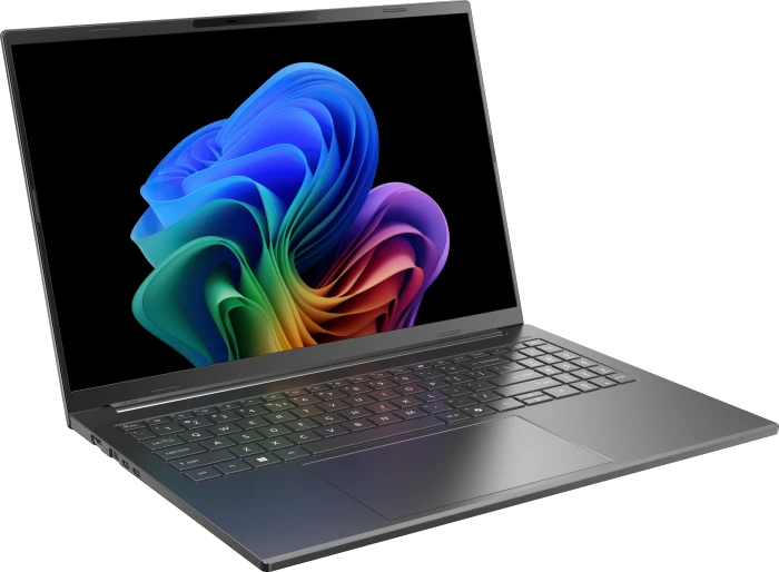 Acer Aspire 16 AI A16-52M-74UY, Steel Gray, Core Ultra 7 256V, 16GB RAM, 512GB SSD, DE