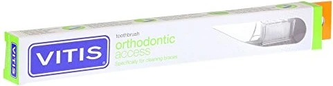 Dentaid Vitis Orthodontic Access kieferorthopädische Zahnbürste, 1 Stück
