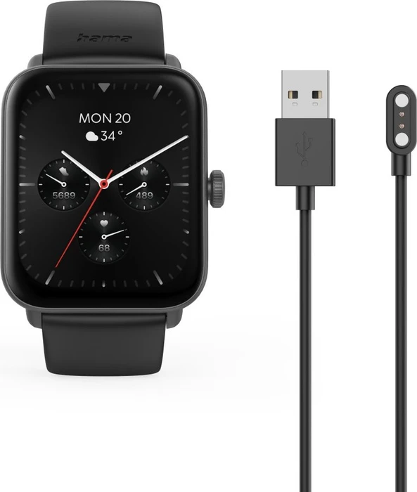 Hama Smartwatch 6010 schwarz