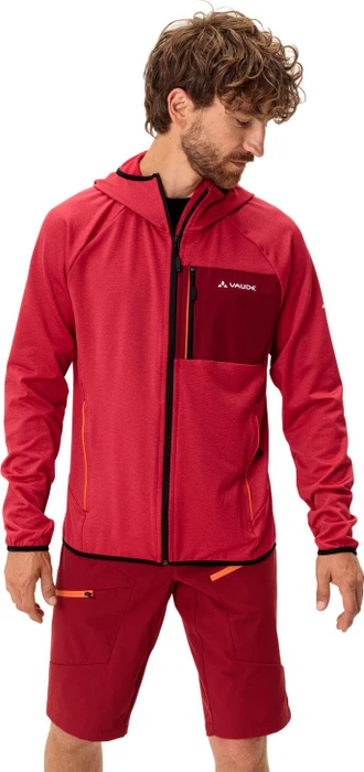 Vaude Tekoa Fleece II Jacke rot (Herren)