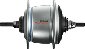 Shimano Nexus Di2 8-Gang 36-Loch Getriebenabe silber