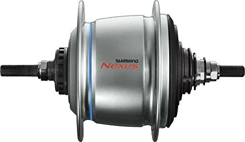 Shimano Nexus Di2 8-Gang 36-Loch Getriebenabe silber