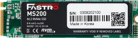 MEGA Electronics Fastro MS200 SSD 256GB, M.2 2280 / M-Key / PCIe 3.0 x4
