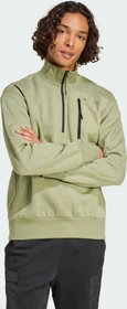 adidas City Escape Half-Zip Sweatshirt tent green (Herren)
