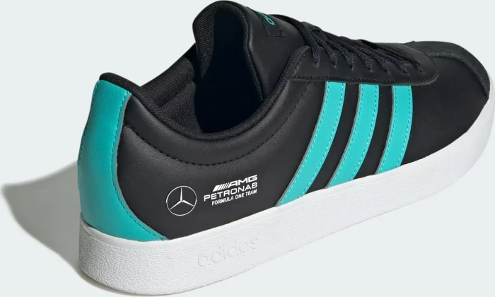 adidas VL Court AMG Petronas Formel 1 Team core black/semi mint rush/cloud white
