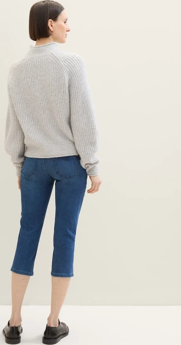Tom Tailor Kate Caprijeans Jeans mid stone wash denim (Damen)