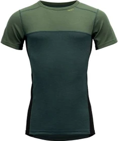 Devold Lauparen Merino 190 Funktionsshirt kurzarm forest/woods/black (Herren)