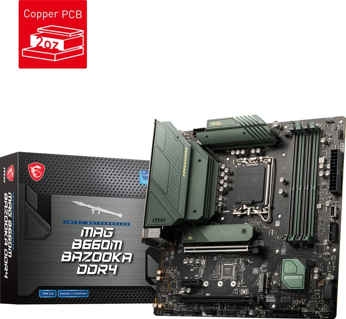 MSI MAG B660M Bazooka DDR4 (Intel 1700)