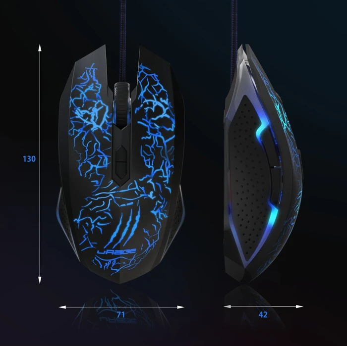 Hama uRage Illuminated2 Gaming Mouse, USB