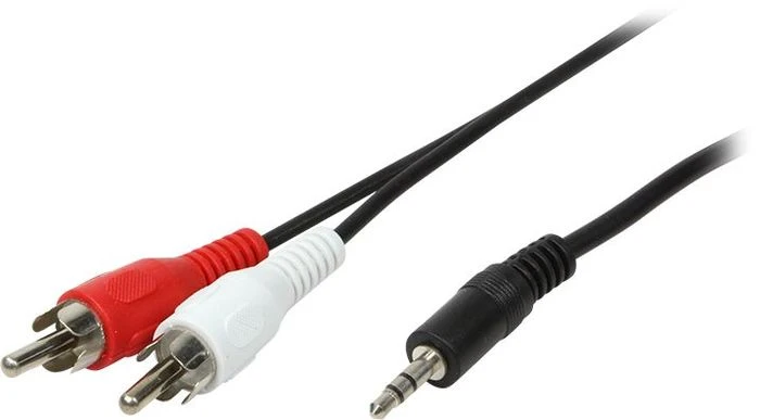 LogiLink 3.5mm Klinke/Composite Audio Kabel 5m